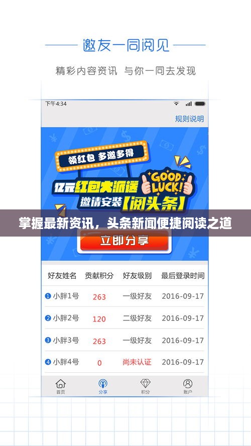掌握最新资讯，头条新闻便捷阅读之道