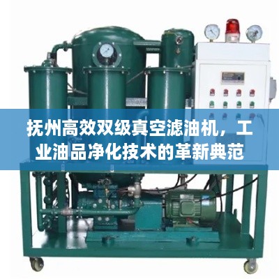 抚州高效双级真空滤油机，工业油品净化技术的革新典范