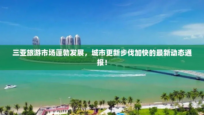 三亚旅游市场蓬勃发展，城市更新步伐加快的最新动态通报！