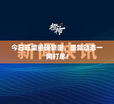 今日旺柴重磅新闻，最新动态一网打尽！